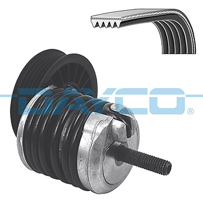 Poly V-riemen kit Dayco KPV733