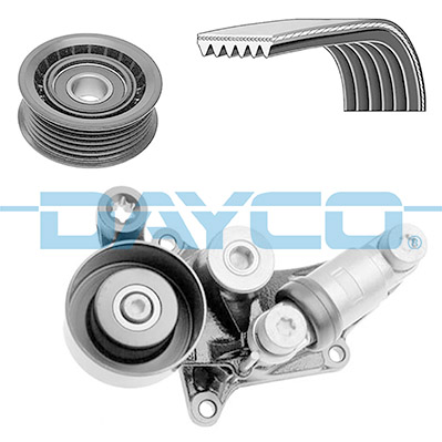 Poly V-riemen kit Dayco KPV775