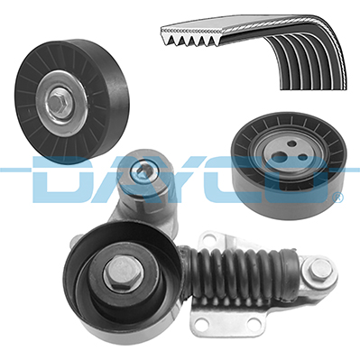 Poly V-riemen kit Dayco KPV860