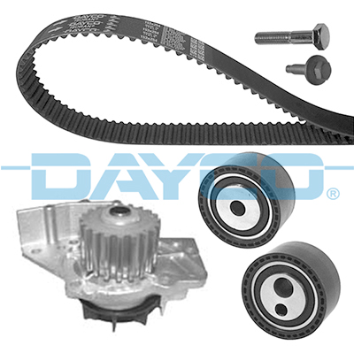 Distributieriem kit inclusief waterpomp Dayco KTBWP5890