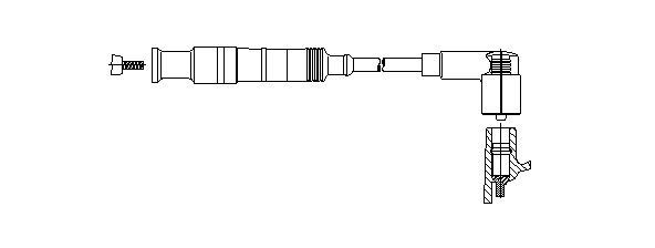 Bougiekabel Bremi 204/76