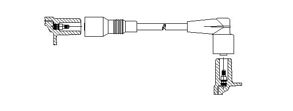 Bougiekabel Bremi 351/30