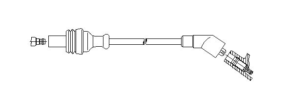Bougiekabel Bremi 606/35