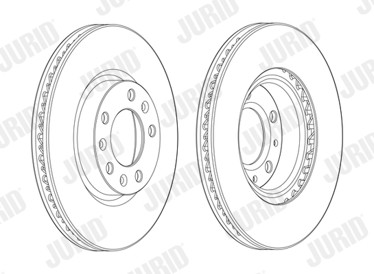 Remschijven Jurid 562992JC