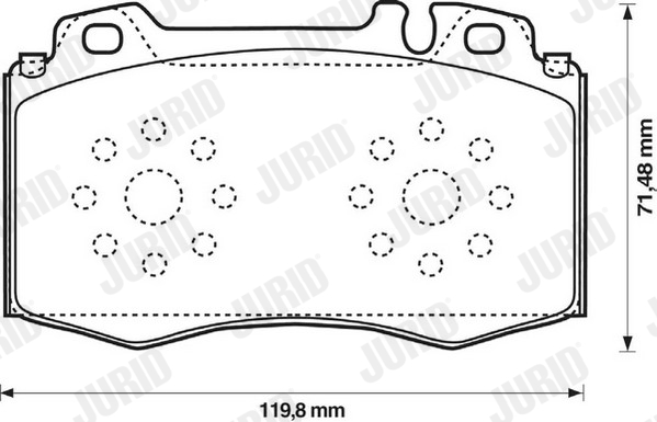 Jurid Remblokset 573092JC