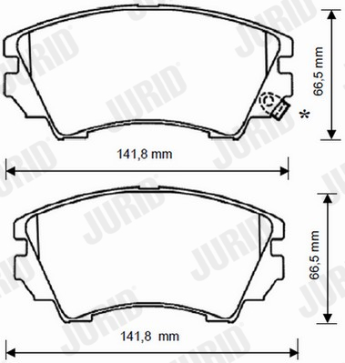 Jurid Remblokset 573270JC