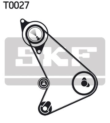 SKF Distributieriem kit VKMA 04301