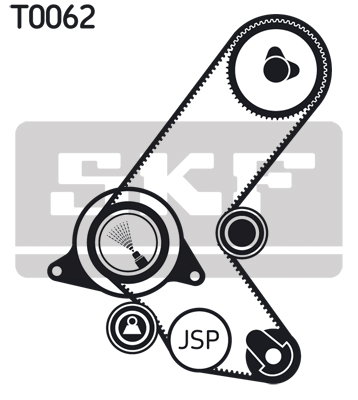 SKF Distributieriem kit VKMA 05208