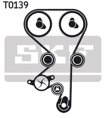 SKF Distributieriem kit VKMA 05224