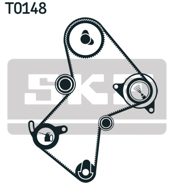 SKF Distributieriem kit VKMA 06125