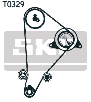 SKF Distributieriem kit VKMA 91122