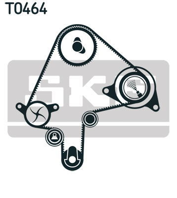 SKF Distributieriem kit VKMA 94611