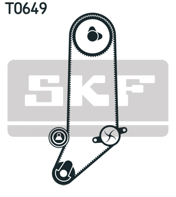 SKF Distributieriem kit VKMA 01050