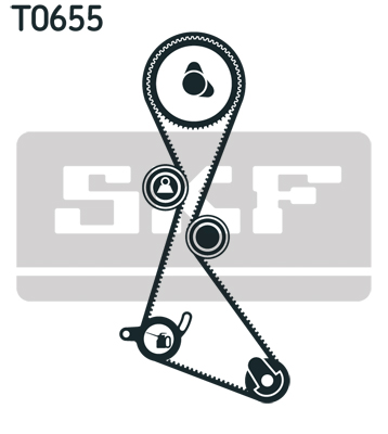 SKF Distributieriem kit VKMA 06123