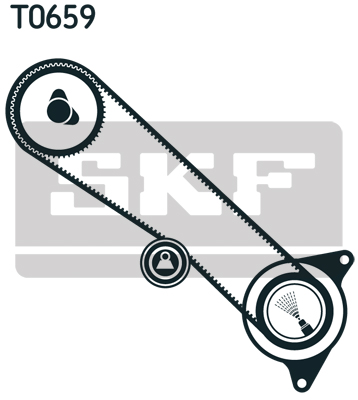 SKF Distributieriem kit VKMA 91022