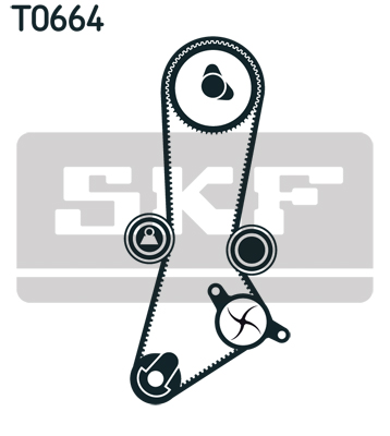 SKF Distributieriem kit VKMA 94016