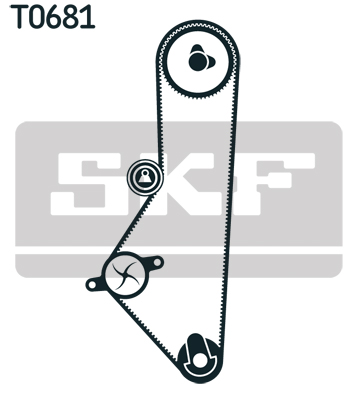 SKF Distributieriem kit VKMA 94007