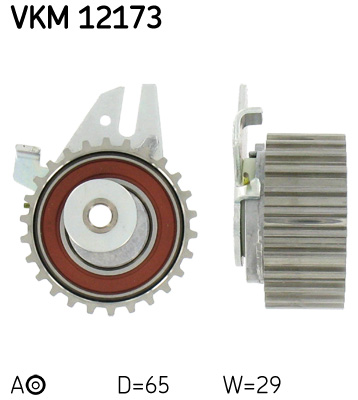 Spanrol distributieriem SKF VKM 12173