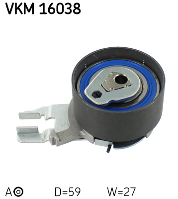 Spanrol distributieriem SKF VKM 16038