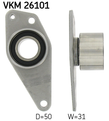 Geleiderol distributieriem SKF VKM 26101