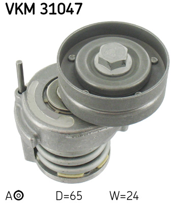 Spanrol (poly) V-riem SKF VKM 31047