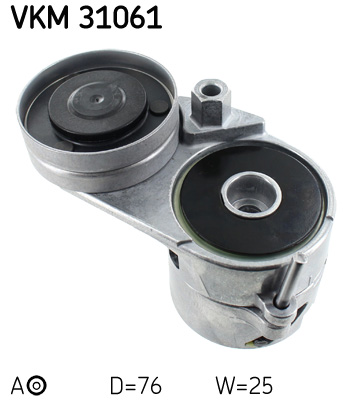 Spanrol (poly) V-riem SKF VKM 31061