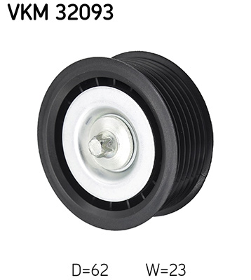 SKF Geleiderol (poly) V-riem VKM 32093