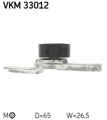 SKF Spanrol (poly) V-riem VKM 33012