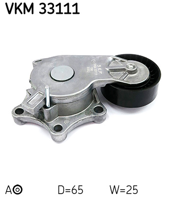 Spanrol (poly) V-riem SKF VKM 33111