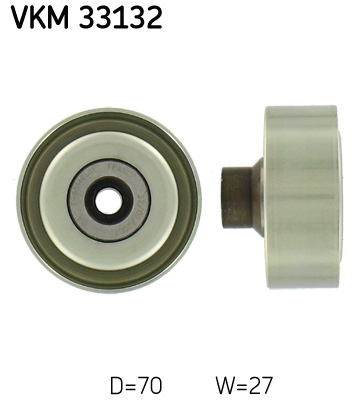 Geleiderol (poly) V-riem SKF VKM 33132