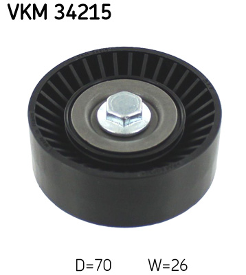 Geleiderol (poly) V-riem SKF VKM 34215