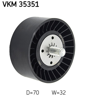 SKF Geleiderol (poly) V-riem VKM 35351