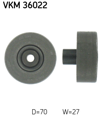 Geleiderol (poly) V-riem SKF VKM 36022