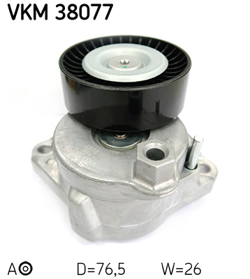 Spanrol (poly) V-riem SKF VKM 38077