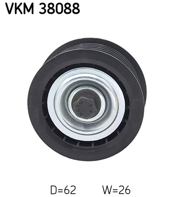 SKF Geleiderol (poly) V-riem VKM 38088