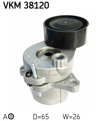 Spanrol (poly) V-riem SKF VKM 38120