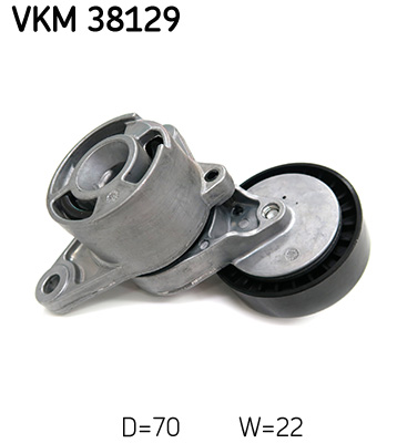 SKF Spanrol (poly) V-riem VKM 38129