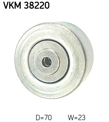 Spanrol (poly) V-riem SKF VKM 38220