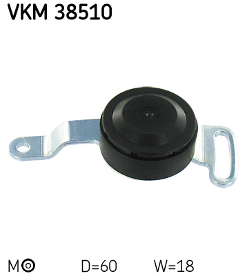 Spanrol (poly) V-riem SKF VKM 38510