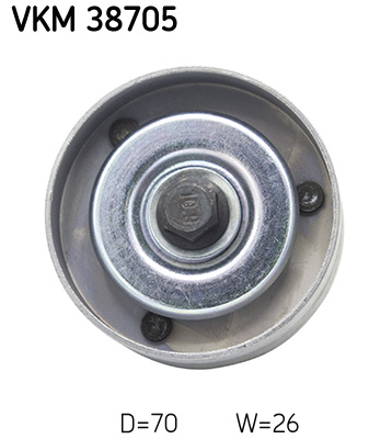 SKF Geleiderol (poly) V-riem VKM 38705