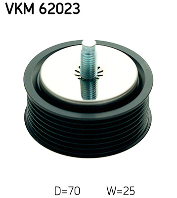 SKF Geleiderol (poly) V-riem VKM 62023