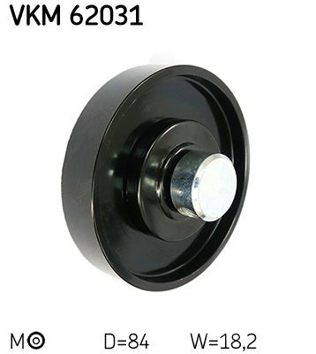 SKF Spanrol (poly) V-riem VKM 62031