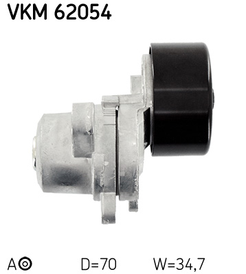 SKF Spanrol (poly) V-riem VKM 62054