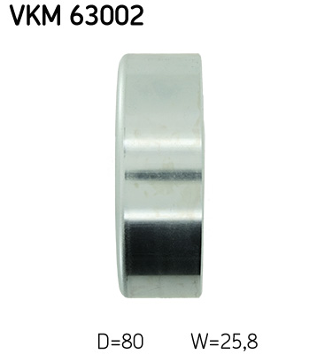 SKF Geleiderol (poly) V-riem VKM 63002