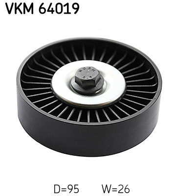 SKF Geleiderol (poly) V-riem VKM 64019