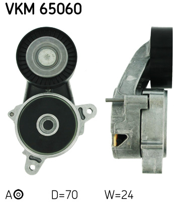 Spanrol (poly) V-riem SKF VKM 65060