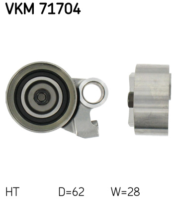 Spanrol distributieriem SKF VKM 71704