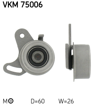 Spanrol distributieriem SKF VKM 75006