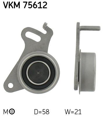 Spanrol distributieriem SKF VKM 75612