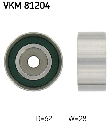 Geleiderol distributieriem SKF VKM 81204